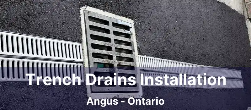  Trench Drains Installation Angus - Ontario